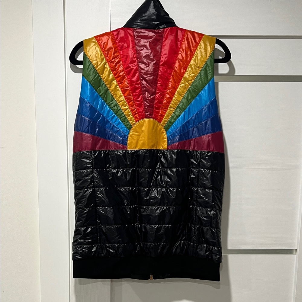 Aviator Nation Sunburst Vest - Glossy Black